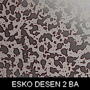 Gümüş desen 2 dekoratif paslanmaz sac