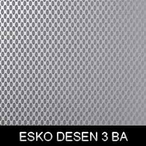 Gümüş desen 3 dekoratif paslanmaz sac