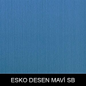 Mavi satine dekoratif paslanmaz sac