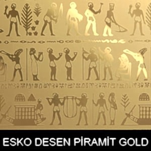 Gold piramit desenli paslanmaz sac