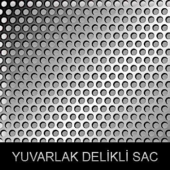 Yuvarlak delikli paslanmaz sac