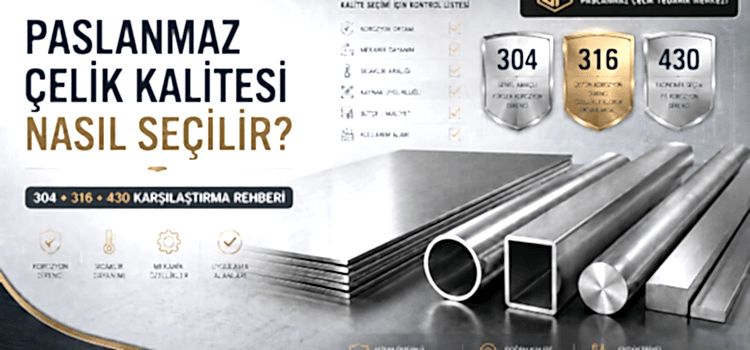 Paslanmaz Çelik Kalitesi Nasıl Seçilir?